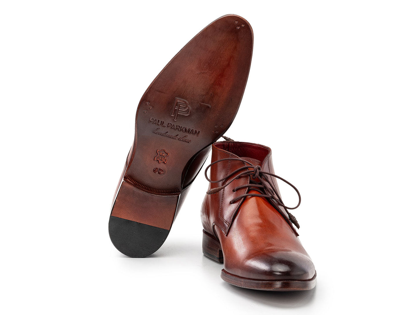 Paul Parkman Chukka Boots Camel & Brown (ID#CK53BRW)